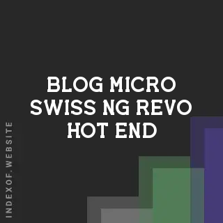 Micro Swiss NG Revo Hot End: Nozzle Won't Push Through Heater Fix | Logo - Indexof